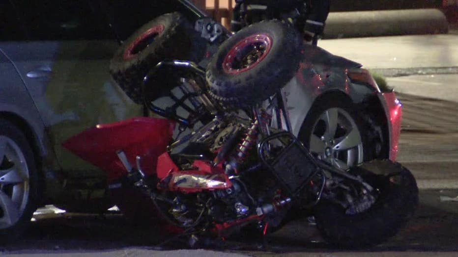 Tragic Overnight Crash in Dallas: ATV and Car Collide, Two Hospitalized