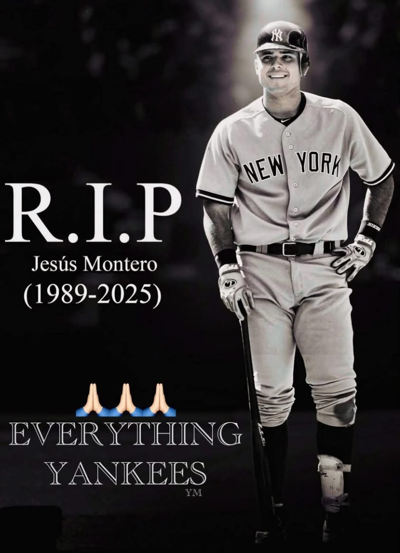 FORMER YANKEE & MARINER JESÚS MONTERO DIES AT 35 AFTER SEVERE MOTORCYCLE CRASH