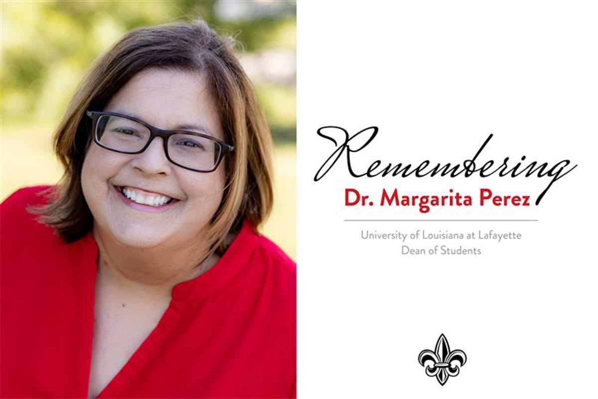 University of Louisiana Lafayette Mourns Loss of  Margarita Perez