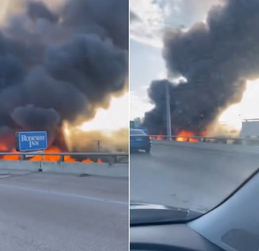 Massive Fire Erupts in Austin, Multiple Structures Engulfed