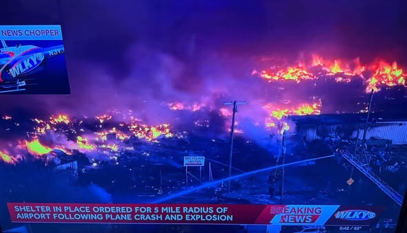 Louisville Grieves After UPS Cargo Plane Crashes Near Muhammad Ali International Airport