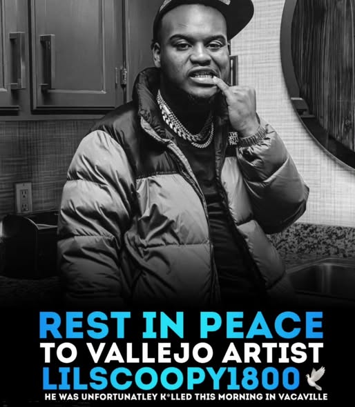 Vallejo Mourns: Rising Artist Lil Scoopy1800 Killed in Tragic Shooting