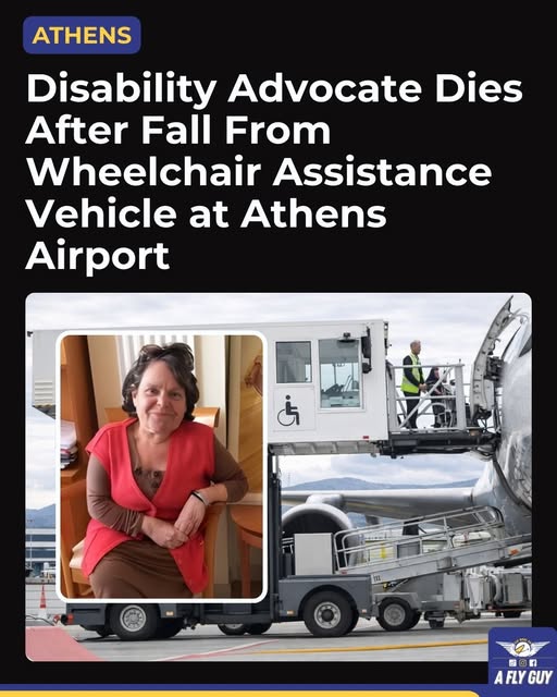 Disability Rights Advocate Maria Lada Dies After Tragic Fall at Athens International Airport