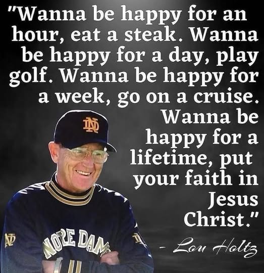 Legendary Coach Lou Holtz Dies at 89, Leaving a Lasting Legacy of Faith, Family, and Football