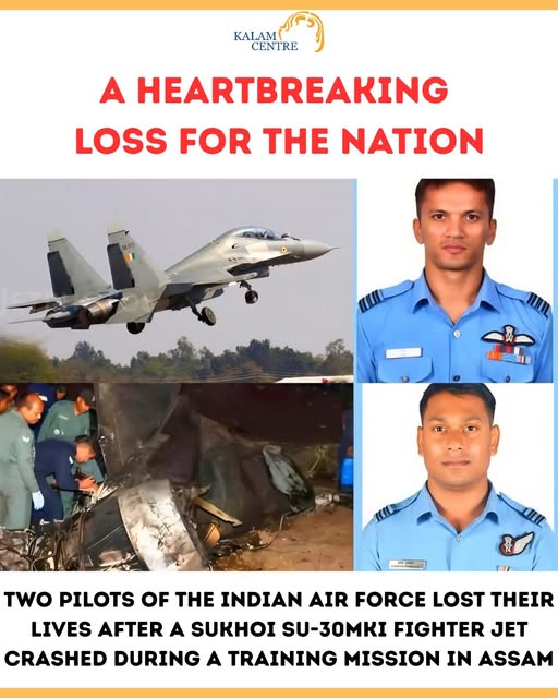 Nation Mourns Fallen IAF Pilots Anuj and Purvesh Duragkar in Sukhoi Su-30MKI Crash