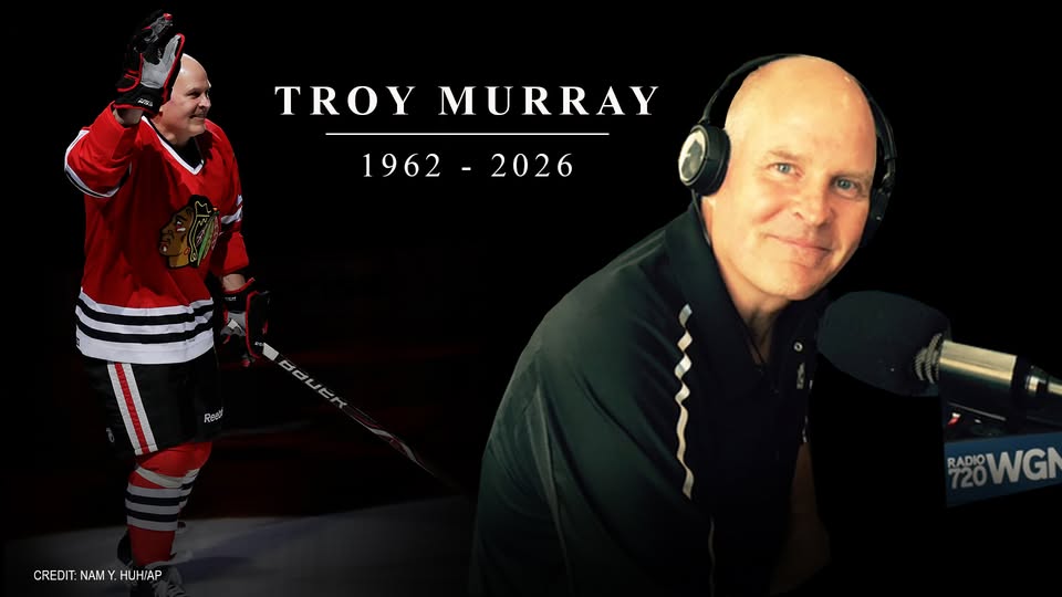 Chicago Hockey Community Mourns the Loss of Beloved Player and Broadcaster Troy Murray